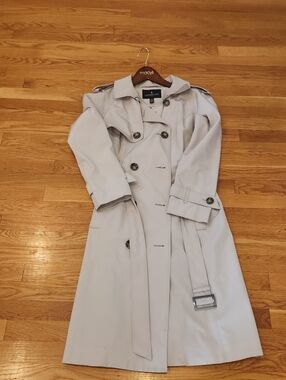 London Fog Women's  Double-Breasted Trench Coat